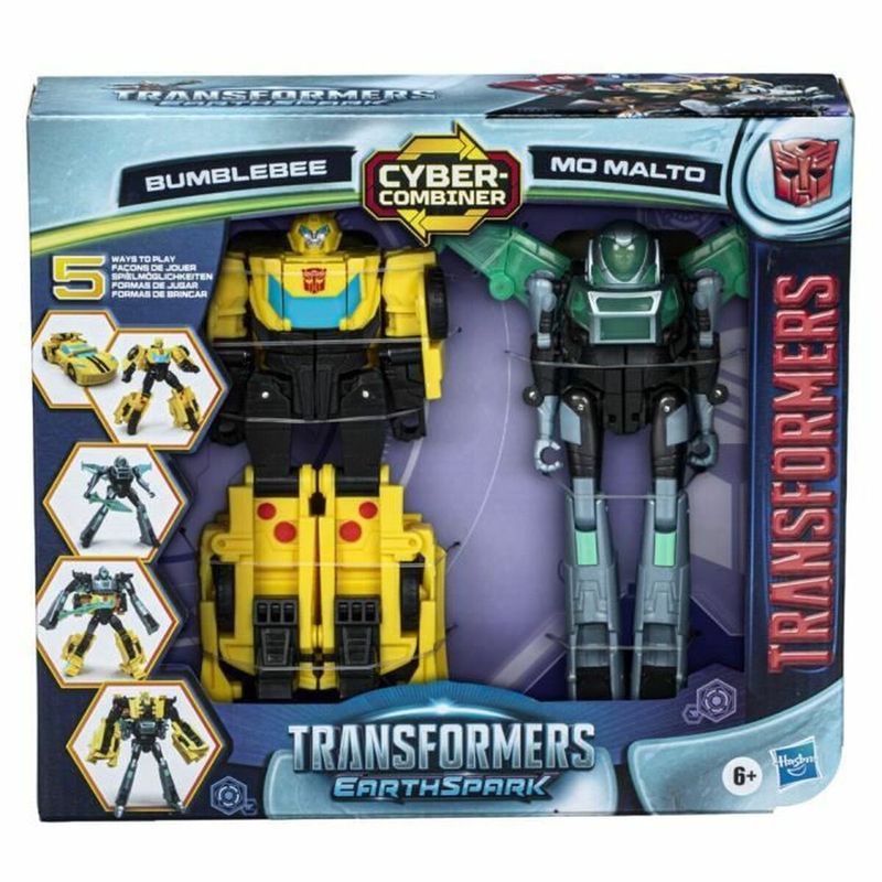 Jucarii, Copii si Bebe - Jucarii si jocuri - Figurine - Figurine de Actiune Hasbro Cyber-Combiner Bumblebee et Mo Malto - Infinity.ro