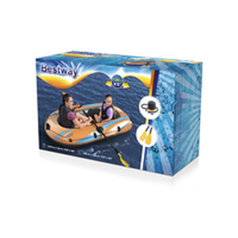 Auto si Moto - Ambarcatiuni - Barci - Barci gonflabile - Barca Gonflabila Bestway Kondor Elite 2000 196 x 106 x 31 cm - Infinity.ro