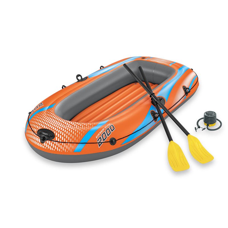 Auto si Moto - Ambarcatiuni - Barci - Barci gonflabile - Barca Gonflabila Bestway Kondor Elite 2000 196 x 106 x 31 cm - Infinity.ro