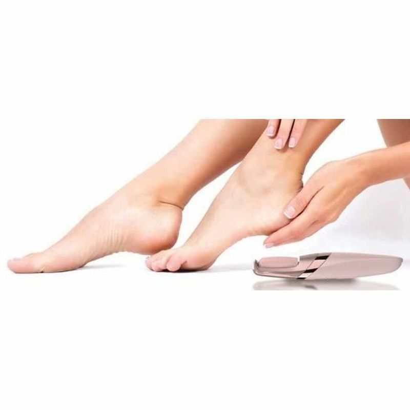 Ingrijire personala si Cosmetice - Manichiura si pedichiura - Accesorii - Electric Callus Remover FLAWLESS Pedi Roz - Infinity.ro