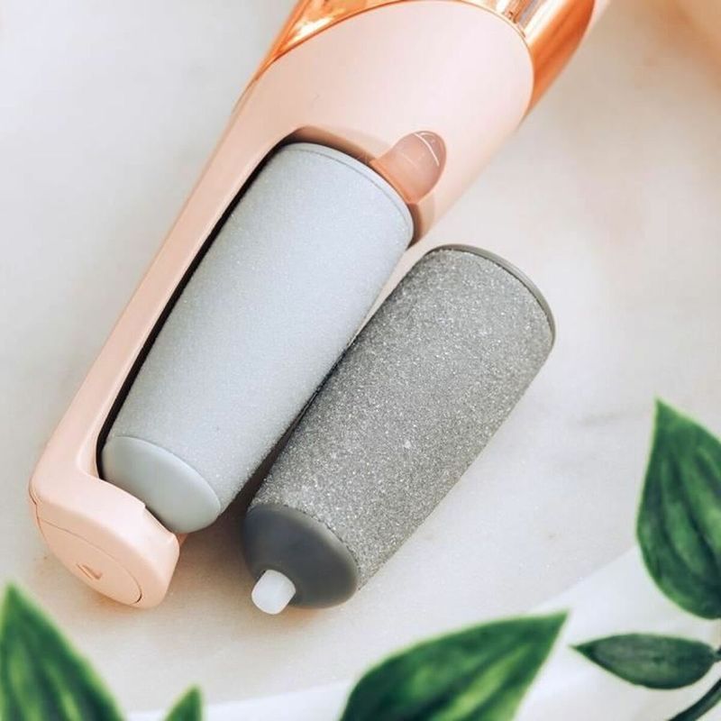 Ingrijire personala si Cosmetice - Manichiura si pedichiura - Accesorii - Electric Callus Remover FLAWLESS Pedi Roz - Infinity.ro