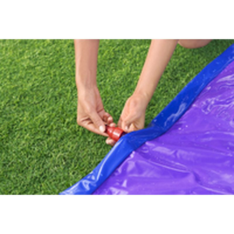 Jucarii, Copii si Bebe/Jucarii si jocuri/Jucarii de exterior/Tobogane copii - Tobogan acvatic Bestway 488 x 138 cm Glisant Double - Infinity.ro