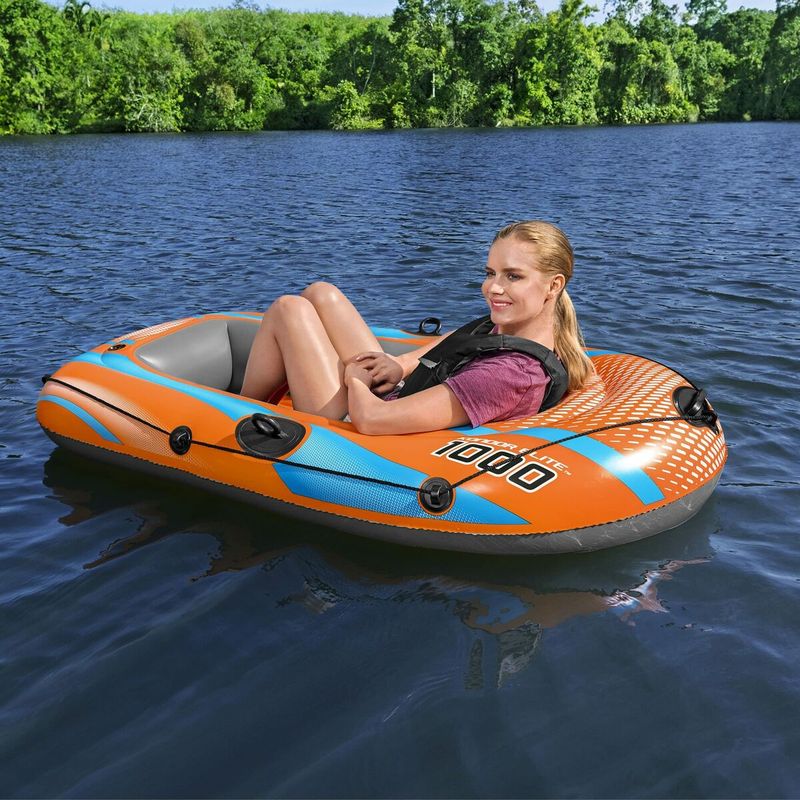 Auto si Moto - Ambarcatiuni - Barci - Barci gonflabile - Barca Gonflabila Bestway Kondor Elite 1000 162 x 96 x 29 cm - Infinity.ro