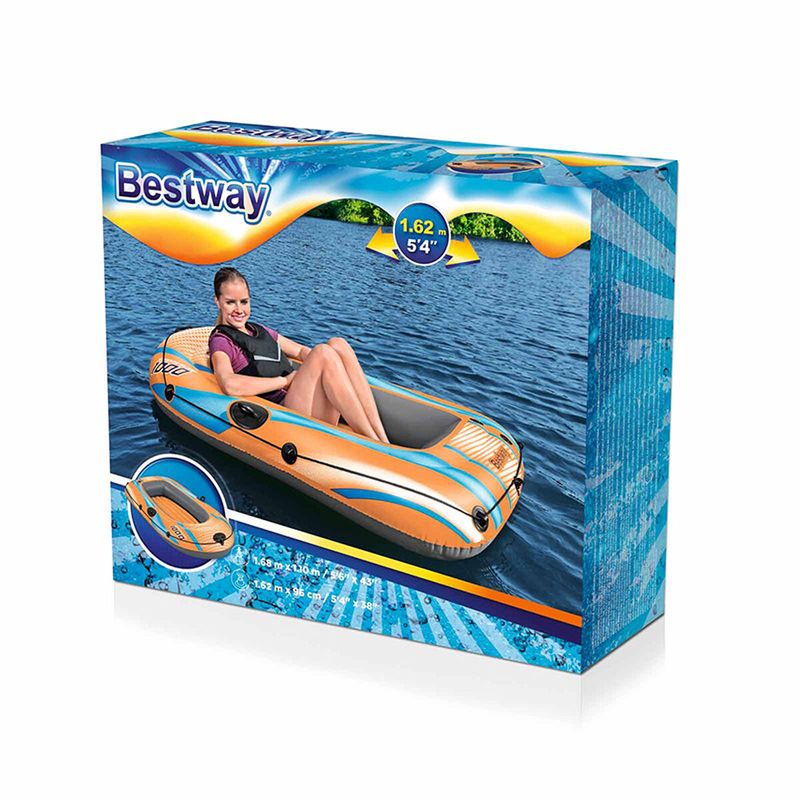 Auto si Moto - Ambarcatiuni - Barci - Barci gonflabile - Barca Gonflabila Bestway Kondor Elite 1000 162 x 96 x 29 cm - Infinity.ro