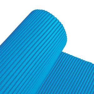 Covoras antiderapant Exma Aqua-Mat Basic Albastru 15 m x 65 cm PVC Multi-utilizare