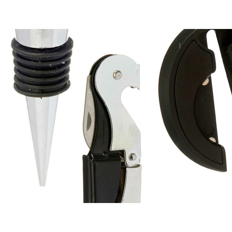 Casa si Gradina/Bucatarie si vesela/Accesorii bar/Tirbusoane si dopuri - Set de Accesorii pentru Vin Otel inoxidabil polipropilena (24 Unitati) 3 Piese - Infinity.ro