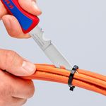 Sport si Outdoor - Camping - Cutite, bricege si accesorii - Cutite si bricege - Briceag Knipex 162050sb 3,4 x 1,4 x 12 cm - Infinity.ro