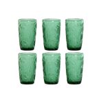 Casa si Gradina - Bucatarie si vesela - Cani si pahare - Pahare - Set de pahare Home ESPRIT Verde Geam Cu descarcare 370 ml - Infinity.ro