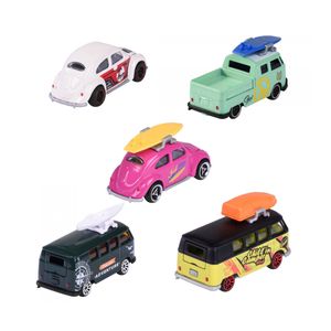 Set de Jucarii cu Vehicule Majorette Volkswagen Originals (5 Piese)