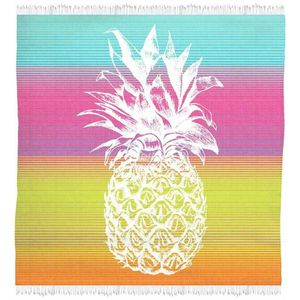 Prosop de Plaja Secaneta Fouta 170 x 170 cm Double Ananas