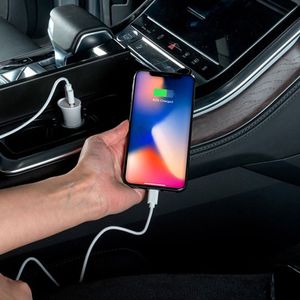 Cablu USB la Lightning All Ride Alb 1,2 m