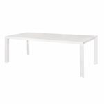 Casa si Gradina - Mobilier - Mese si birouri - Mese bucatarie si dining - Masa de Sufragerie Io Alb Aluminiu 240 x 100 x 75 cm - Infinity.ro