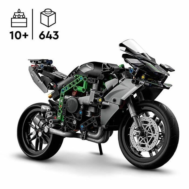 Jucarii, Copii si Bebe - Jucarii si jocuri - Papusi si accesorii - Casute de papusi si mobilier - Casa de papusi Lego Technic 42170 Kawasaki Ninja H2R - Infinity.ro