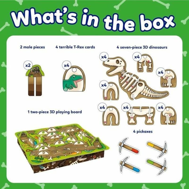 Jucarii, Copii si Bebe - Jucarii si jocuri - Jocuri si puzzle - Jocuri de societate - Joc Educativ Orchard Dinosaur dig (FR) - Infinity.ro