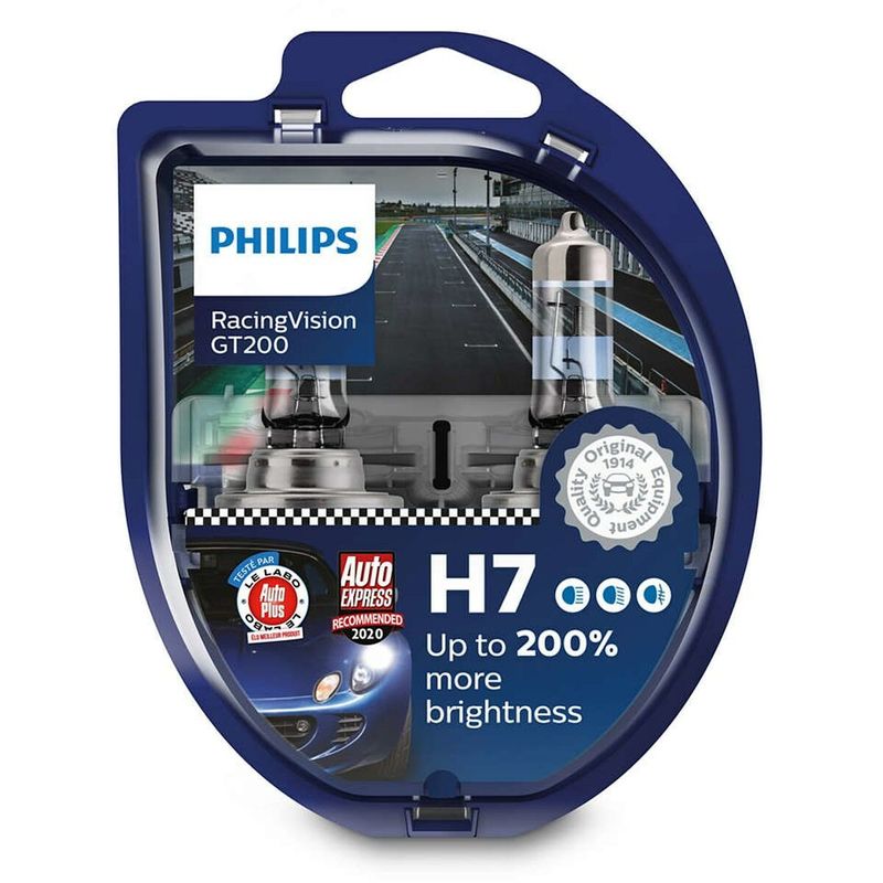 Auto si Moto - Electrice auto - Iluminare si semnalizare - Becuri auto - Bec auto Philips 00577928 55 W PX26D 3500 K Bec cu Halogen Halogen H7 12 V (2 Unitati) - Infinity.ro