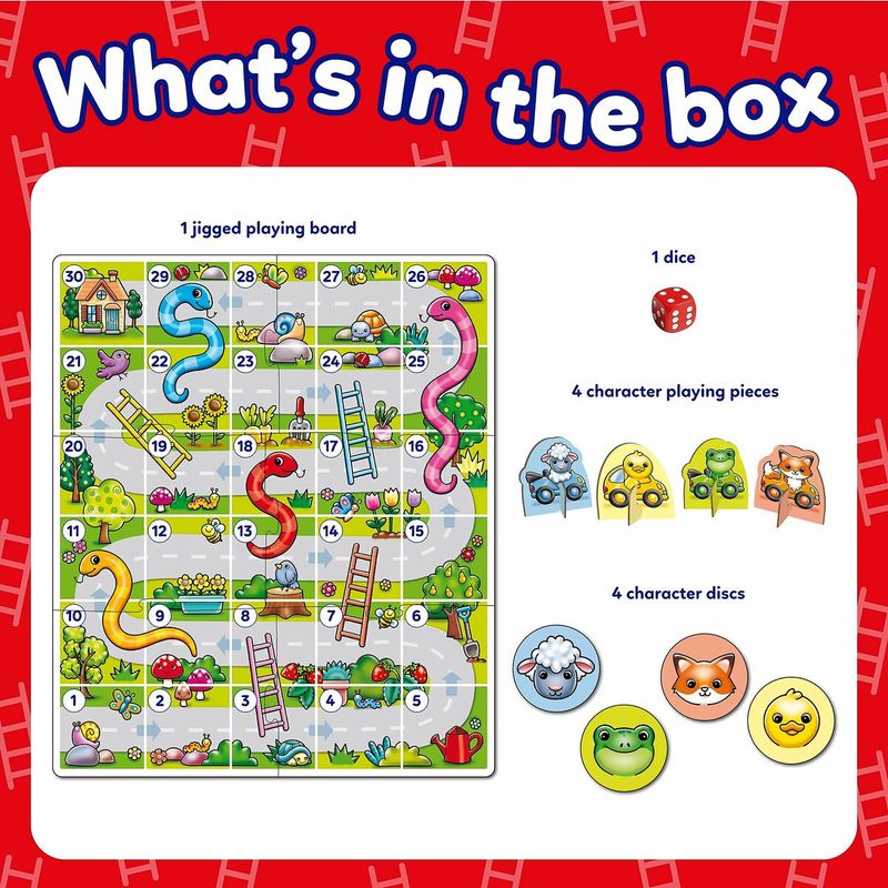 Jucarii, Copii si Bebe - Jucarii si jocuri - Jocuri si puzzle - Jocuri de societate - Joc Educativ Orchard My First Snakes & Ladders (FR) - Infinity.ro