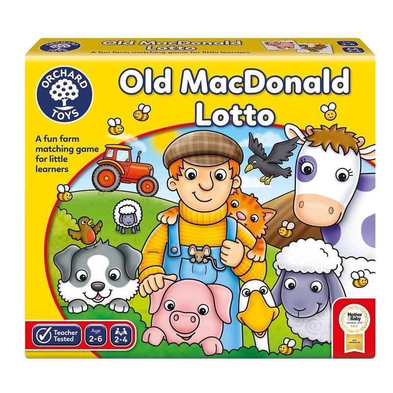 Jucarii, Copii si Bebe - Jucarii si jocuri - Jocuri si puzzle - Jocuri de societate - Joc Educativ Orchard Old Macdonald Lotto (FR) - Infinity.ro