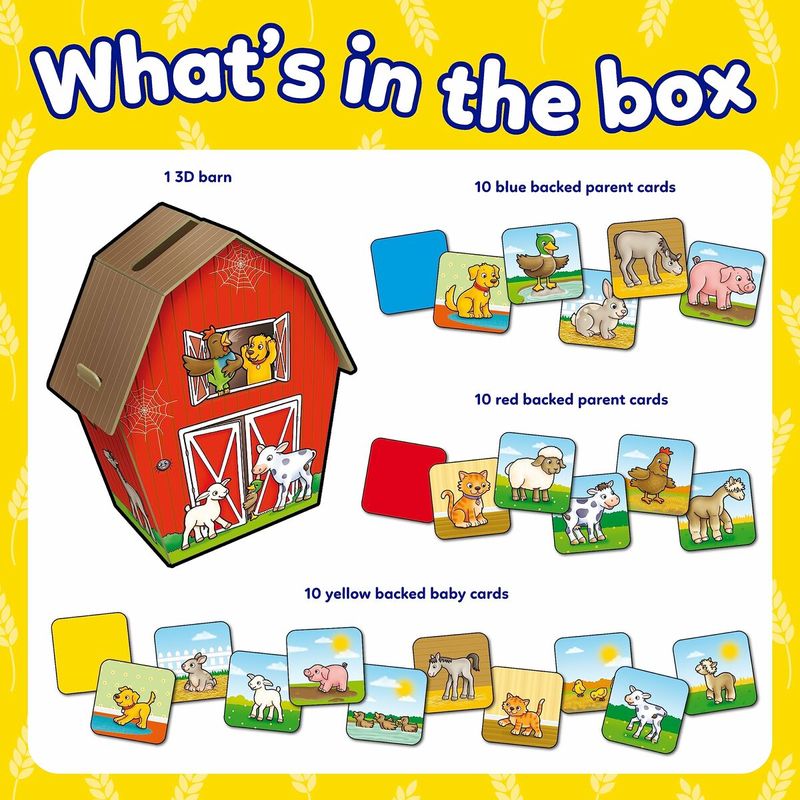 Jucarii, Copii si Bebe - Jucarii si jocuri - Jocuri si puzzle - Jocuri de societate - Joc Educativ Orchard Farmyard Families (FR) - Infinity.ro