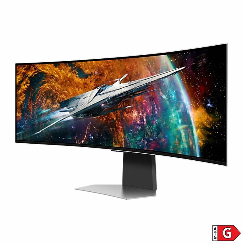 PC, gaming si accesorii/Desktop PC & monitoare/Monitoare - Monitor Samsung LS49CG954SUXEN 5K Ultra HD HDR OLED - Infinity.ro