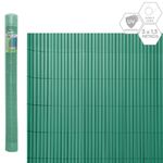 Casa si Gradina - Gradina si terasa - Garduri, panouri si accesorii - Gard pentru gradina Verde PVC 1 x 300 x 150 cm - Infinity.ro