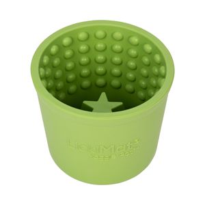 Dispozitiv de hranire pentru caini Lickimat Verde Guma