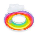 Jucarii, Copii si Bebe - Jucarii si jocuri - Jucarii de exterior - Colaci, ochelari si accesorii inot copii - Roata gonflabila Bestway Multicolor Curcubeu Ø 107 cm - Infinity.ro