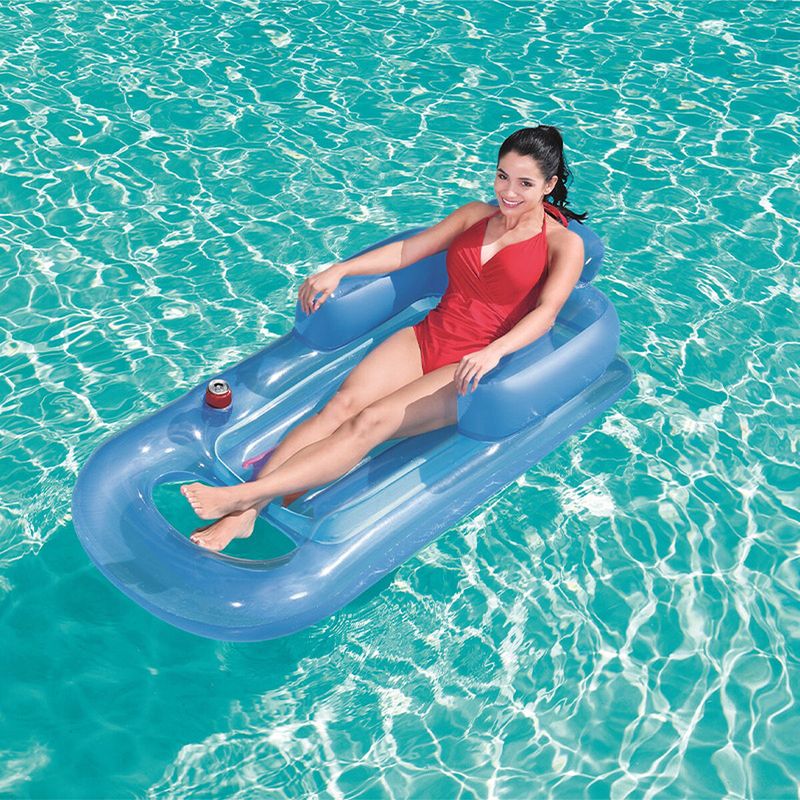 Jucarii, Copii si Bebe - Jucarii si jocuri - Jucarii de exterior - Saltele si mingi pentru plaja - Scaun gonflabil pentru piscina Bestway 157 x 89 cm - Infinity.ro