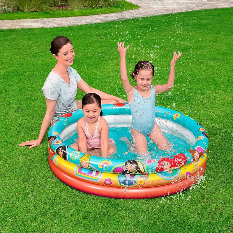 Jucarii, Copii si Bebe - Jucarii si jocuri - Jucarii de exterior - Jucarii pentru plaja si nisip - Piscina Gonflabila pentru Copii Bestway Printese Disney 122 x 30 cm (1 Unitati) - Infinity.ro