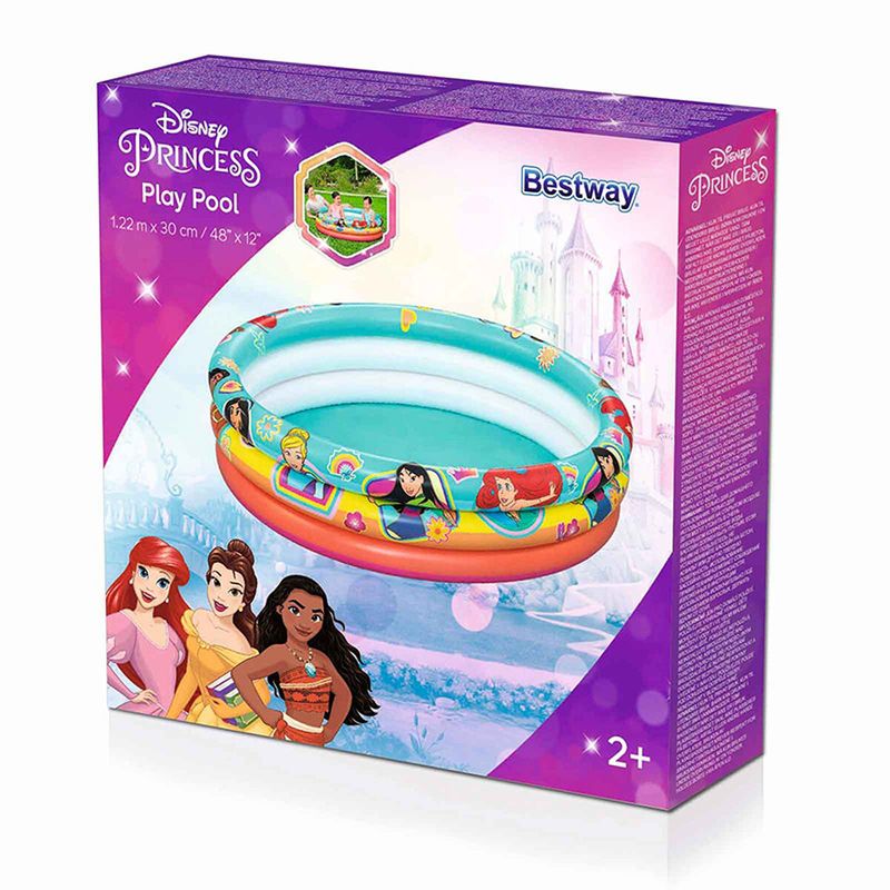 Jucarii, Copii si Bebe - Jucarii si jocuri - Jucarii de exterior - Jucarii pentru plaja si nisip - Piscina Gonflabila pentru Copii Bestway Printese Disney 122 x 30 cm (1 Unitati) - Infinity.ro