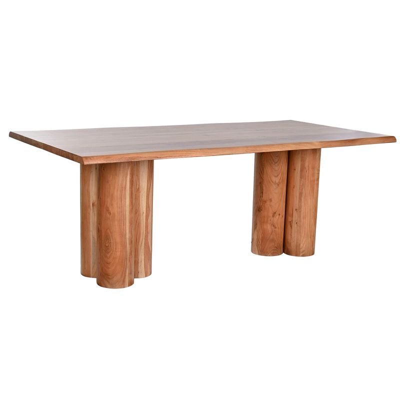 Casa si Gradina - Mobilier - Mese si birouri - Mese bucatarie si dining - Masa de Sufragerie Home ESPRIT Maro Natural Lemn de salcam 200 x 100 x 76 cm - Infinity.ro