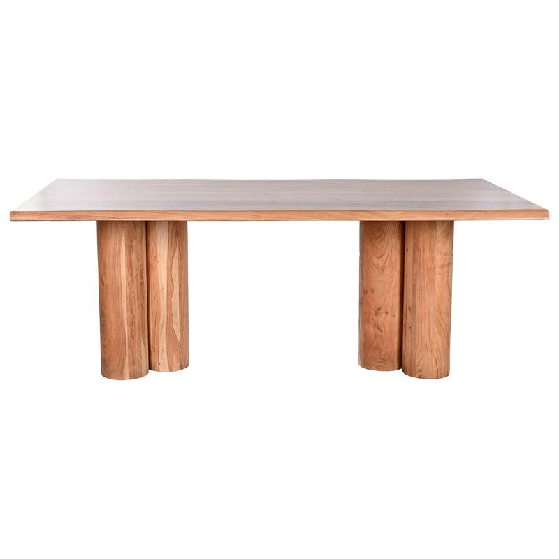 Casa si Gradina - Mobilier - Mese si birouri - Mese bucatarie si dining - Masa de Sufragerie Home ESPRIT Maro Natural Lemn de salcam 200 x 100 x 76 cm - Infinity.ro