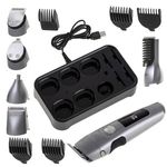 Ingrijire personala si Cosmetice - Aparate & accesorii ingrijire personala - Aparate de ras si tuns - Aparate de tuns - Set de ingrijire multifunctional  6 in 1 Adler AD 2944 , Tuns Facial Si Corporal, Cu Diverse Accesorii - Infinity.ro