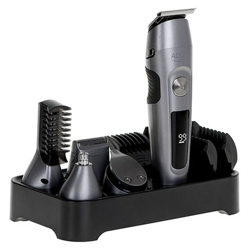 Ingrijire personala si Cosmetice - Aparate & accesorii ingrijire personala - Aparate de ras si tuns - Aparate de tuns - Set de ingrijire multifunctional  6 in 1 Adler AD 2944 , Tuns Facial Si Corporal, Cu Diverse Accesorii - Infinity.ro