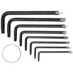 Casa si Gradina - Constructii - Scule de mana si unelte - Chei si truse chei - Set 8 chei torx, T10 - T40 Vorel 56600 - Infinity.ro