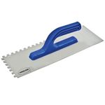 Casa si Gradina - Constructii - Vopsea si tencuieli - Unelte de vopsit si tencuit - Drisca dinti patrati,maner plastic 8x8 (280x120 mm), DSH 050091 - Infinity.ro