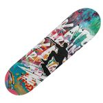 Sport si Outdoor/Role, trotinete si skateboard/Placi de rulat/Skateboard - Skateboard aluminiu, 71 x 20 cm, multicolor, roti pu, rulmenti abec-5, baza antiderapanta - Infinity.ro