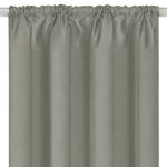Casa si Gradina - Textile si covoare - Perdele si draperii - Draperii - Draperie decorativa, model gri, dimensiuni 140x 260cm, poliester - Infinity.ro