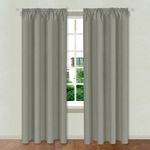 Casa si Gradina - Textile si covoare - Perdele si draperii - Draperii - Draperie decorativa, model gri, dimensiuni 140x 260cm, poliester - Infinity.ro