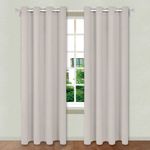 Casa si Gradina - Textile si covoare - Perdele si draperii - Draperii - Draperie decorativa, poliester, culoare gri, dimensiune 140x 260cm, inele 4cm - Infinity.ro