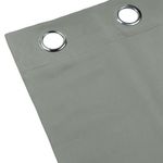 Casa si Gradina - Textile si covoare - Perdele si draperii - Draperii - Draperie fereastra, model gri, dimensiuni 140x 140cm, inele 4cm, material poliester - Infinity.ro