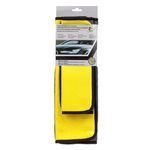 Auto si Moto - Intretinere auto - Produse curatare auto - Set lavete microfibre auto, model neatribuit, dimensiuni 30x 30cm si 40x 40cm, 2 bucati, culori galben si gri - Infinity.ro