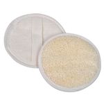 Ingrijire personala si Cosmetice - Ingrijire personala - Ingrijire corp - Bureti de baie - Set bureti baie, lufa, 2 bucati, diametru 14 cm, material 100% natural - Infinity.ro