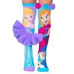 Fashion, accesorii si bijuterii/Copii/Lenjerie si pijamale copii/Sosete si dresuri copii - Sosete lungi colorate Madmia pentru fete fantasy Elsa & Anna 3-5 ani - Infinity.ro