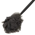 Ingrijire personala si Cosmetice - Ingrijire personala - Ingrijire corp - Bureti de baie - Burete de baie cu maner, negru, 39cm - Infinity.ro
