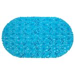 Casa si Gradina - Textile si covoare - Covoare - Covorase baie - Covoras baie antiderapant, stele, 69 x 38cm, albastru - Infinity.ro