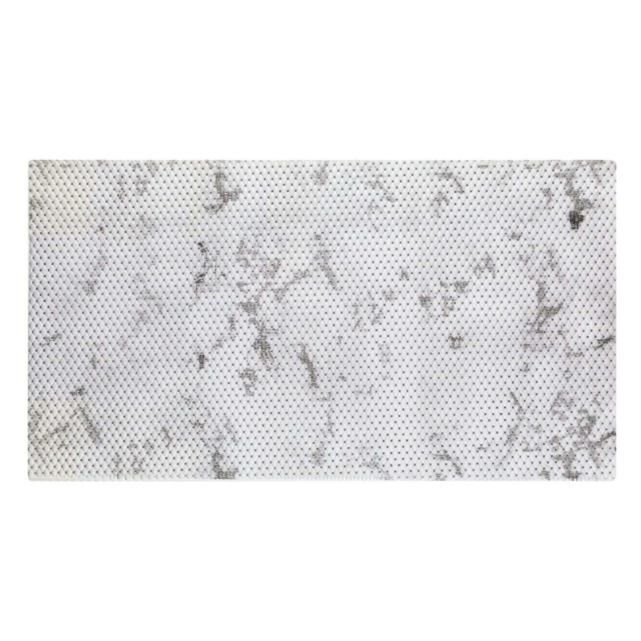 Covor baie antiderapant, marble, dimensiuni 39 x 70 cm, bej