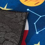 Casa si Gradina - Textile si covoare - Covoare - Covoare copii - Covor decorativ, model spatial, albastru, 60x 90 cm, antiderapant - Infinity.ro