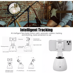 Laptop, Telefoane si Tablete - Telefoane mobile si accesorii - Accesorii Telefoane - Suport si docking telefoane - Stabilizator pentru Smartphone Versatyx, Rotire 360°, Urmarire AI, Gimbal Smart Shooting pentru streaming, Bluetooth - Infinity.ro