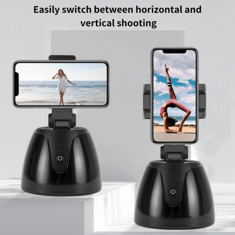 Laptop, Telefoane si Tablete - Telefoane mobile si accesorii - Accesorii Telefoane - Suport si docking telefoane - Stabilizator pentru Smartphone Versatyx, Rotire 360°, Urmarire AI, Gimbal Smart Shooting pentru streaming, Bluetooth, - Infinity.ro