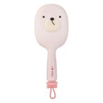 Ingrijire personala si Cosmetice - Ingrijire personala - Ingrijire par - Perii de par si piepteni - Perie par ovala, model animal, perie de curatat, plastic roz, 25 cm - Infinity.ro